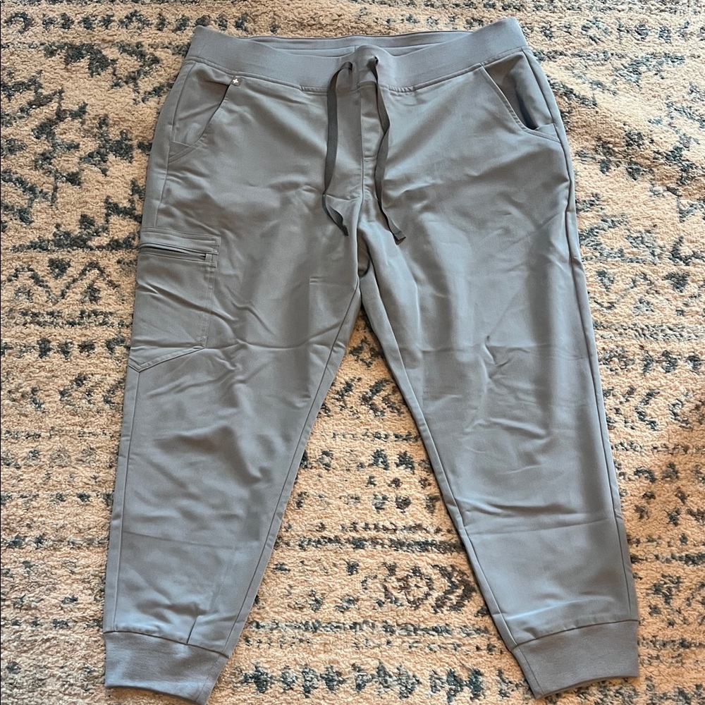 Figs Women's Zamora Jogger Scrub Pants - DUSTY BLUE